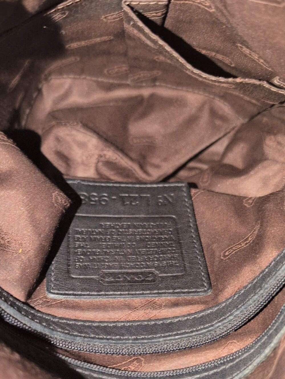 Vintage Coach Legacy Flap Crossbody Bag No. L21-9588 - Picture 4 of 14